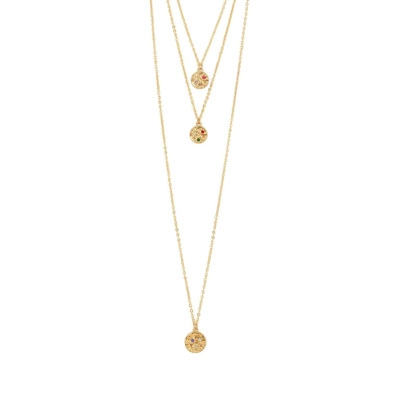 Gargantilla Chapada Triple Ajustable